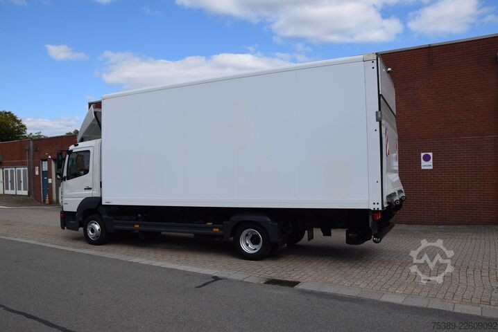 Box van Mercedes-Benz Atego II  818 Koffer LBW 1500KGAutomatik Tempo