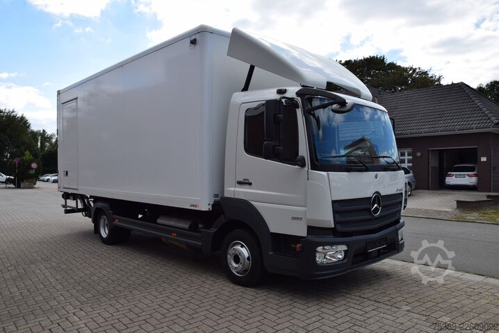 Box van Mercedes-Benz Atego II  818 Koffer LBW 1500KGAutomatik Tempo