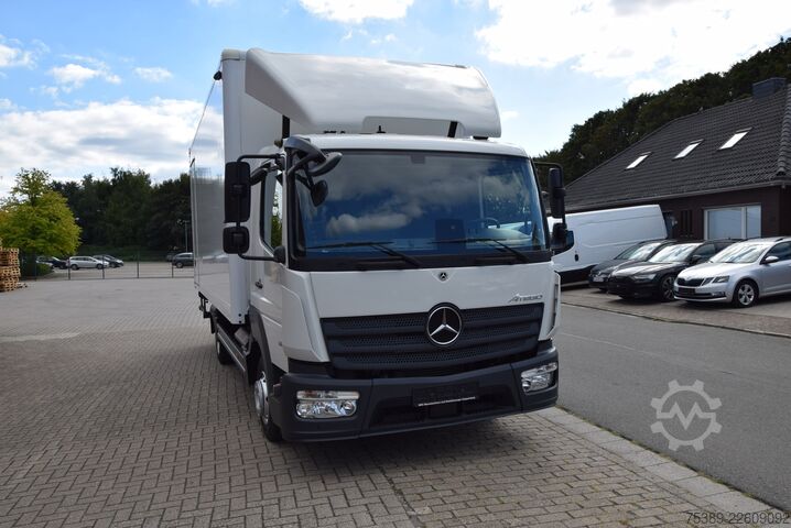 Box van Mercedes-Benz Atego II  818 Koffer LBW 1500KGAutomatik Tempo
