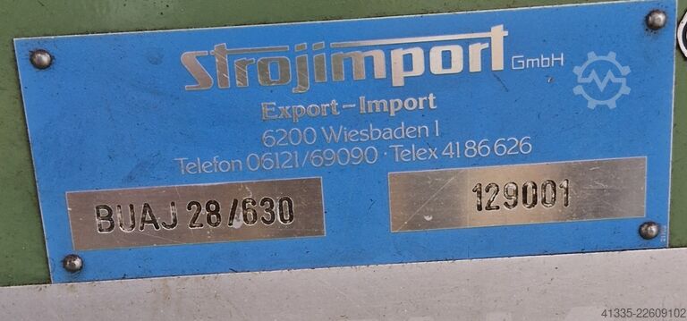 Rectifieuse cylindrique TOS BUAJ 28