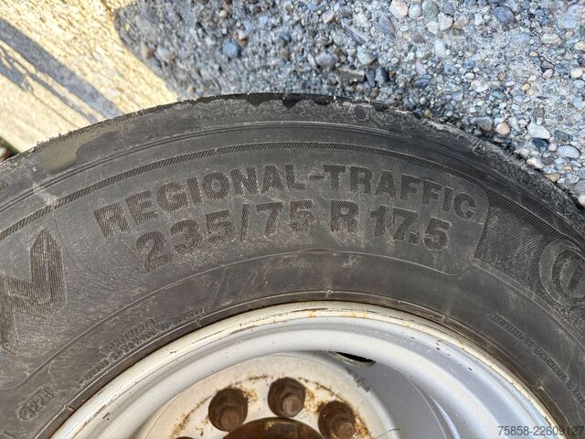 Reboque de chassis intercambiável SOMMER Jumbo Lafette Verzinkt 235/75R17,5
