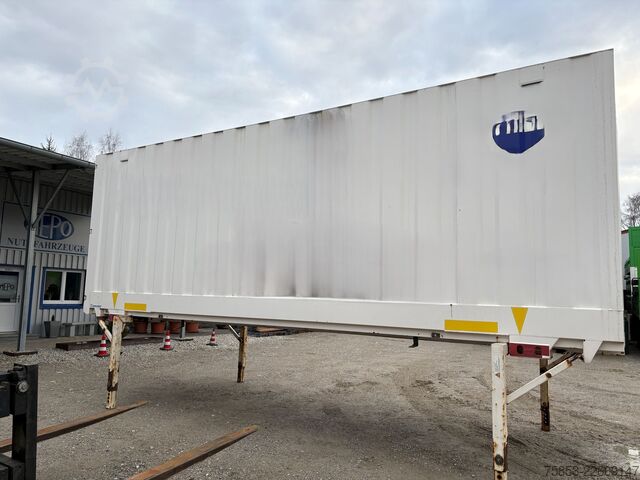 Carroçaria amovível com estrutura em caixa Krone BDF Stahl Wechselkoffer Türen