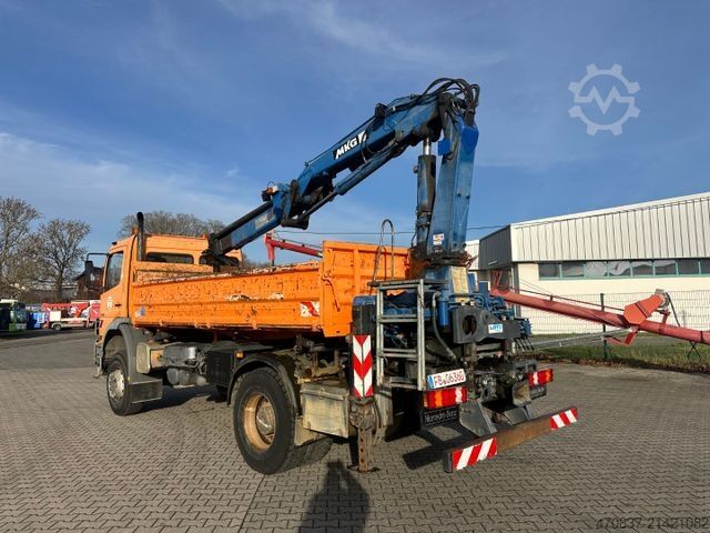 Basculantă MERCEDES-BENZ Atego 1828 BB 4x4 / MKG 140 + Funk