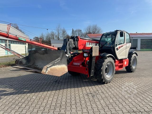 Teleskoparmstapler MANITOU MT 1440 4x4x4 / Schaufel Gabel