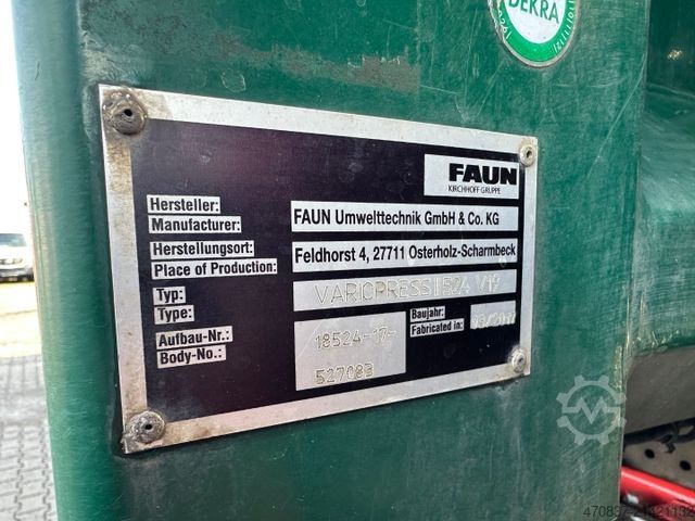 Autospecială de gunoi MERCEDES-BENZ Actros 2533 / Faun Variopress 524 / 5 xAuf Lager