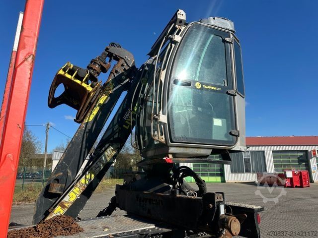 Faházszállító teherautó MAN TGX 26.580 6x4 / Kurzholz / Tajfun 150Z96