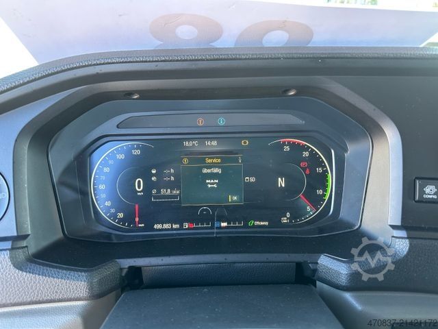 Faházszállító teherautó MAN TGX 26.580 6x4 / Kurzholz / Tajfun 150Z96