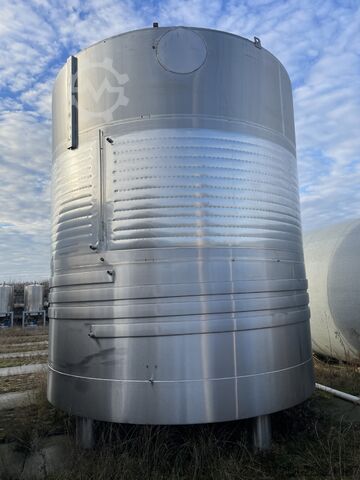 Lagertank 35m³ heated stainless steel tank 