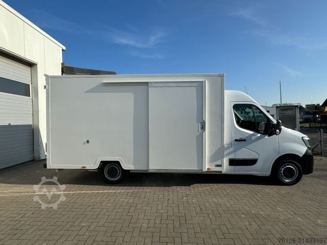 Vrachtwagen met bakwagen RENAULT Master Tiefrahmen Koffer *Kamera*Klima*