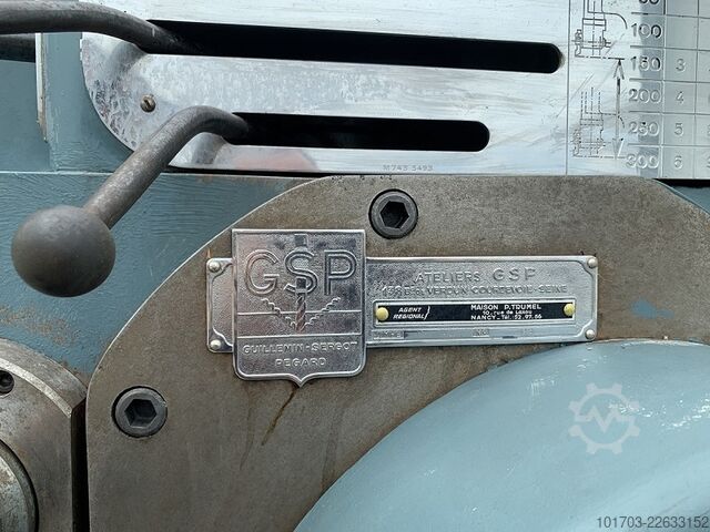 Dikey Kanal Açma Makinesi GSP M 743 - bleu