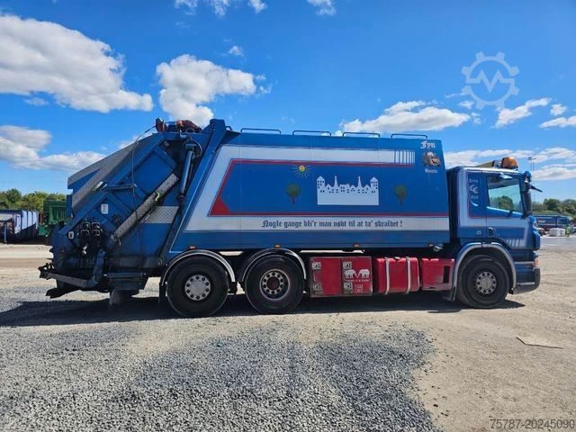 Müllwagen SCANIA P 400, Retarder, Winde, NTM 20 cbm , Klima