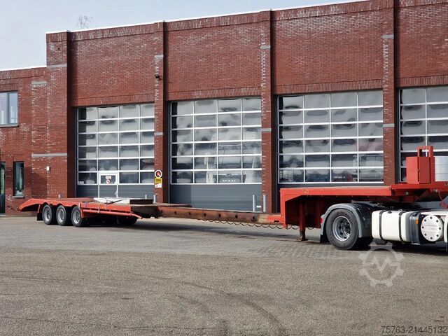 Carregador baixo Van Hool SZ-302 Low loader - 3 axle - Ramps - Extendable...