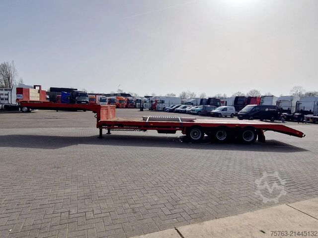 Carregador baixo Van Hool SZ-302 Low loader - 3 axle - Ramps - Extendable...