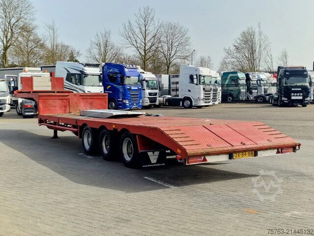 Carregador baixo Van Hool SZ-302 Low loader - 3 axle - Ramps - Extendable...