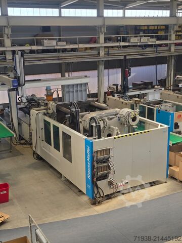 Máquina de moldagem por injeção Krauss Maffei KM 1300-12000 MX