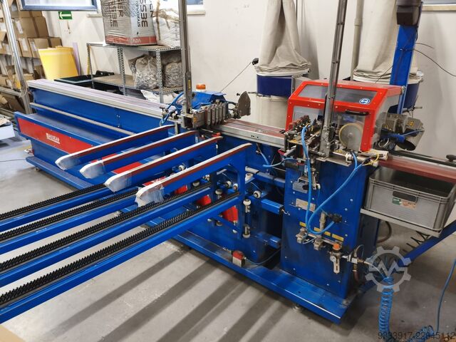 Linha automática para produção de revestimentos K. Schulten GmbH & Co. KG KS AluKap 350-3