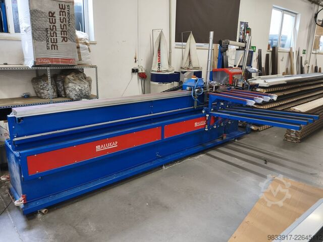 Linha automática para produção de revestimentos K. Schulten GmbH & Co. KG KS AluKap 350-3