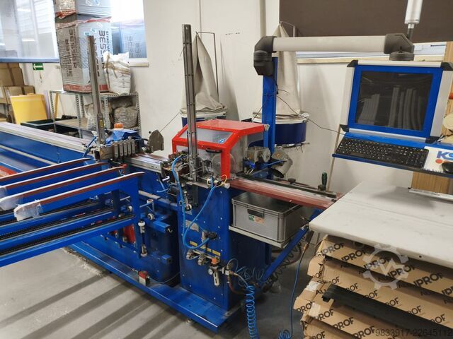 Linha automática para produção de revestimentos K. Schulten GmbH & Co. KG KS AluKap 350-3