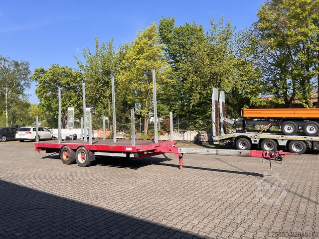Remolque abierto Auwärter X-LTL110  Tandempritsche, ausziehbar