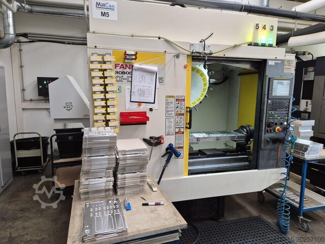 Vertikal bearbetningscentrum Fanuc Robodrill Alpha-D21LiB5