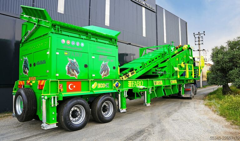 Mobiel scherm FABO Mobile Screen ME-2050 Mobile Screening Machine