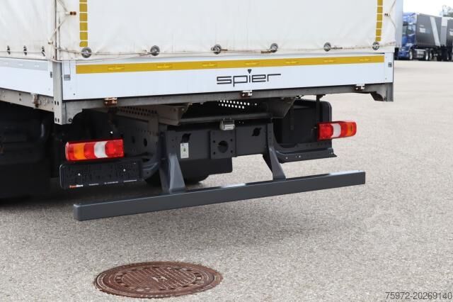 Plattewagen met zeil Mercedes-Benz Atego 1224 L