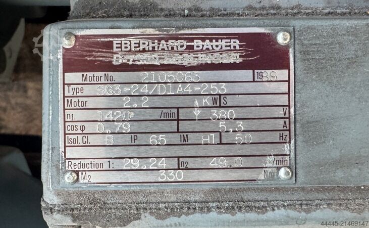 Motor BAUER SG3-24/D1A4-253