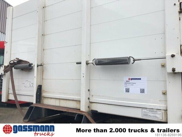 Wechselfahrgestell LKW  Wechselbrücke mit Kranvorrichtung