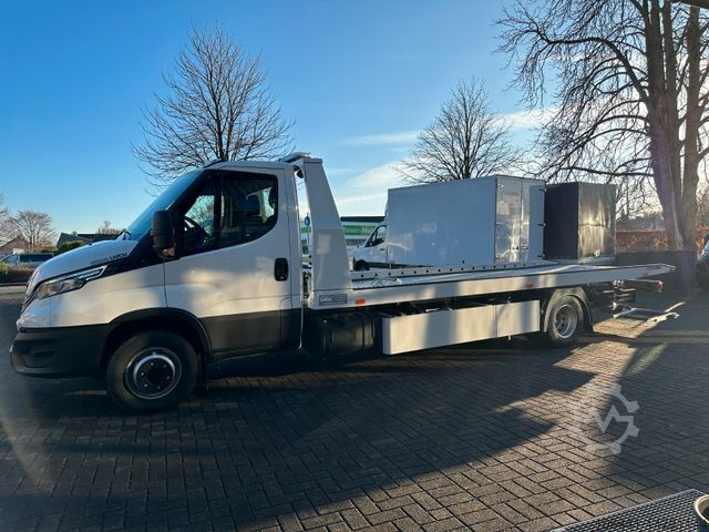 Autószállító IVECO 72C18 Schiebeplateau / Hubbrille/