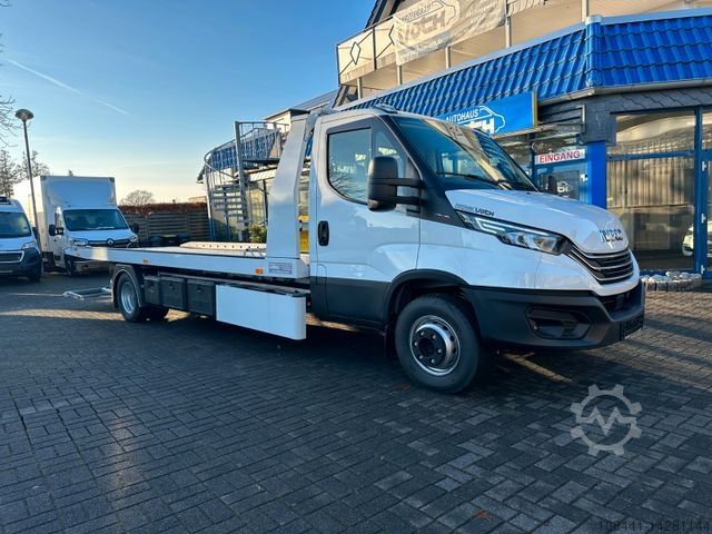 Autószállító IVECO 72C18 Schiebeplateau / Hubbrille/