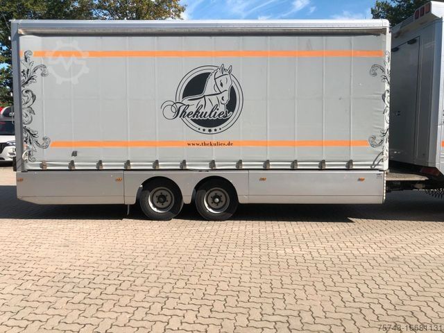 Viehtransporter LKW IVECO 18310 Horsetruck 6-7 Pferde Woh. + Kutschenahän