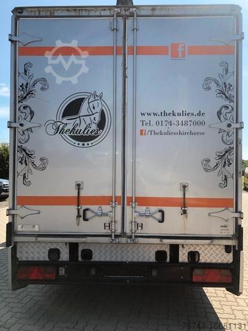 Viehtransporter LKW IVECO 18310 Horsetruck 6-7 Pferde Woh. + Kutschenahän