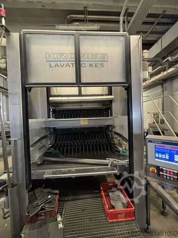 Krones, Profipack, Heuft, Robopac línea de embotellado para botellas de vidrio retornables (1998) Krones, Profipack Abfülllinie für Glasflaschen (Mehrweg)