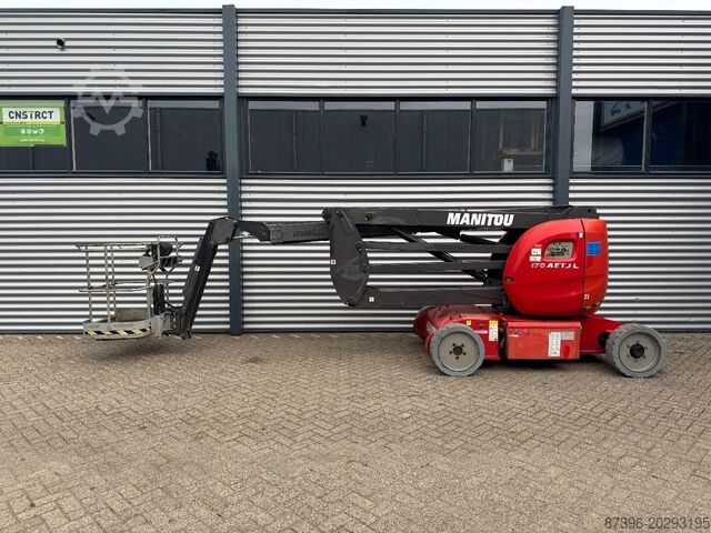 Plate-forme de travail télescopique articulée Manitou 170AETJ L Hoogwerker Knikarmhoogwerker