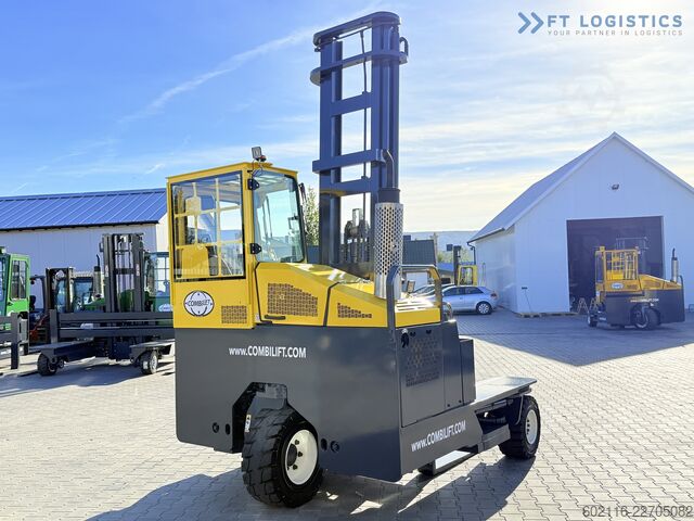Carretilla retráctil de 4 vías Combilift C5000XL GAS DUPLEX 6000MM POSITIONER