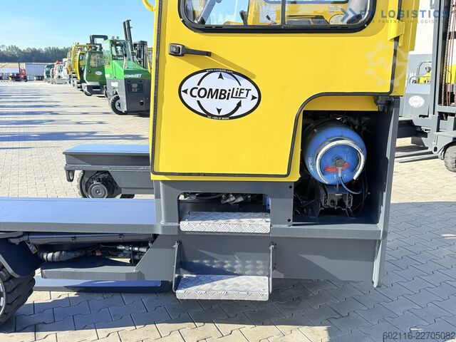 Carretilla retráctil de 4 vías Combilift C5000XL GAS DUPLEX 6000MM POSITIONER