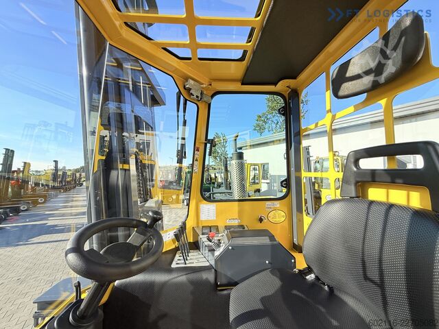 Carretilla retráctil de 4 vías Combilift C5000XL GAS DUPLEX 6000MM POSITIONER