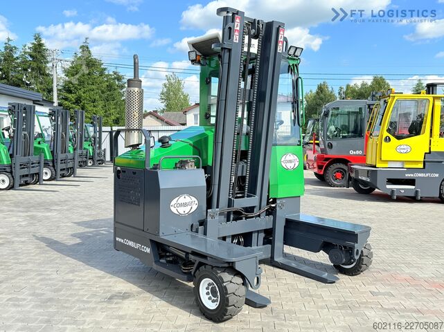Carretilla retráctil de 4 vías Combilift C3500 / DUPLEX - 4100 / EXTENDABLE FORKS