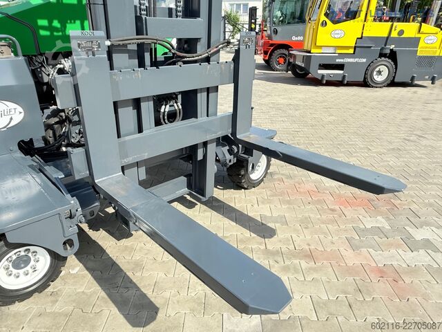 Carretilla retráctil de 4 vías Combilift C3500 / DUPLEX - 4100 / EXTENDABLE FORKS
