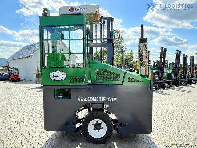 Carretilla retráctil de 4 vías Combilift C3500 / DUPLEX - 4100 / EXTENDABLE FORKS