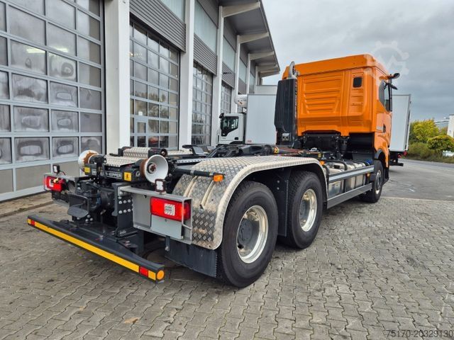 Hákový nosič kontejnerů IVECO AS300X58Z/P HR ON+ 6x4 Meiller RS21.60 Funk AHK
