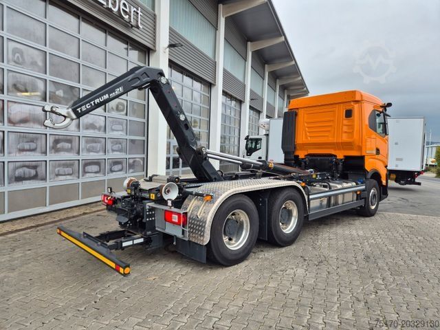 Hákový nosič kontejnerů IVECO AS300X58Z/P HR ON+ 6x4 Meiller RS21.60 Funk AHK