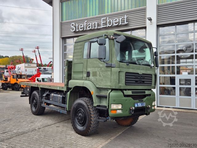 Camion cu platformă MAN TGA 18.360 4x4 BB Pritsche Single Bereifung