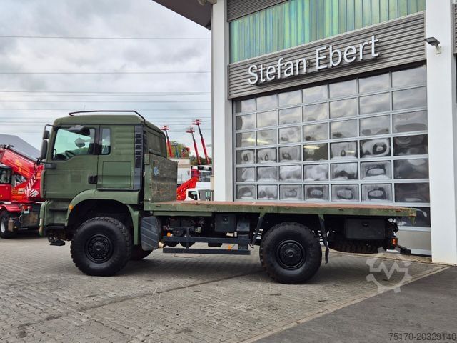 Platós teherautó MAN TGA 18.360 4x4 BB Pritsche Single Bereifung