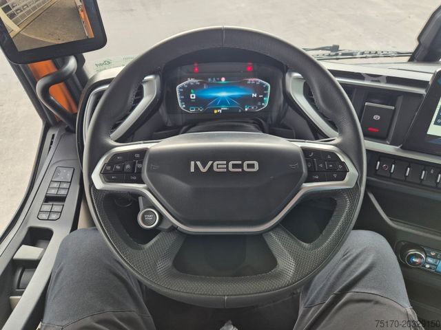 Absetzkipper LKW IVECO AS280X58Y/ PS ON Hiab FTR18 Funk AHK Bett Cam