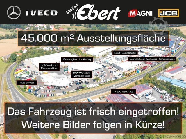 Skip truck IVECO AS280X58Y/ PS ON Hiab FTR18 Funk AHK Bett Cam