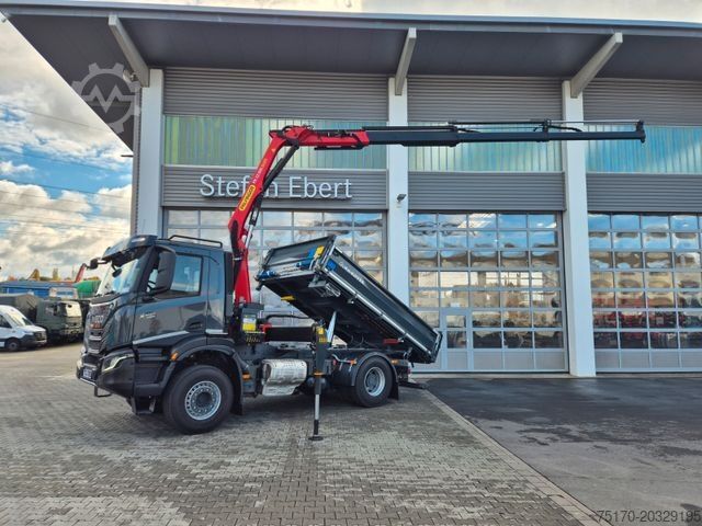 Trostrani kiperski kamion IVECO AD200X46/P HR OFF Palfinger PK 12.501 Funk AHK