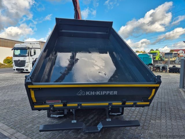 Trostrani kiperski kamion IVECO AD200X46/P HR OFF Palfinger PK 12.501 Funk AHK