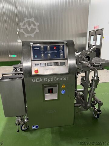 Zo goed als nieuwe vorm-, coating- en frituurlijn GEA Complete 600mm forming, coating and frying line