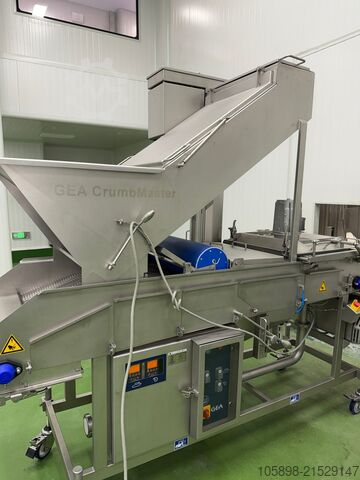 Zo goed als nieuwe vorm-, coating- en frituurlijn GEA Complete 600mm forming, coating and frying line